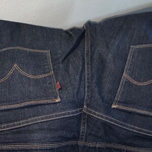 Levi's Women's Dark Blue Boyfriend Jeans